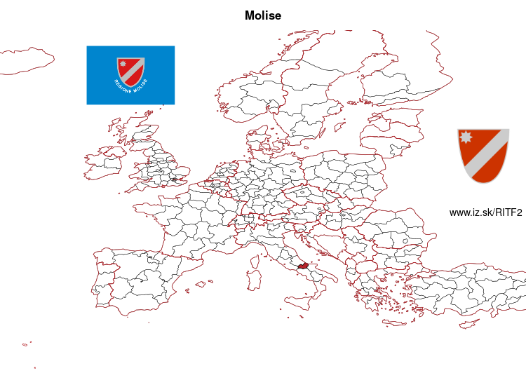 map of Molise ITF2