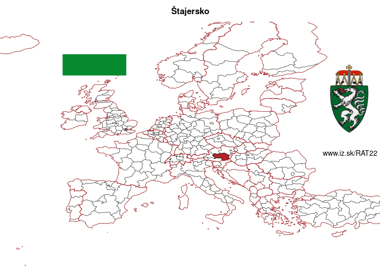mapka Štajersko AT22