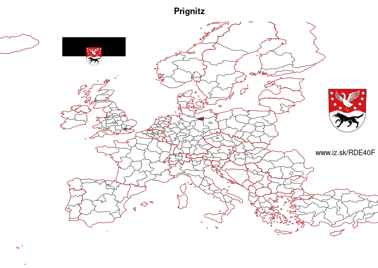 mapka Prignitz DE40F