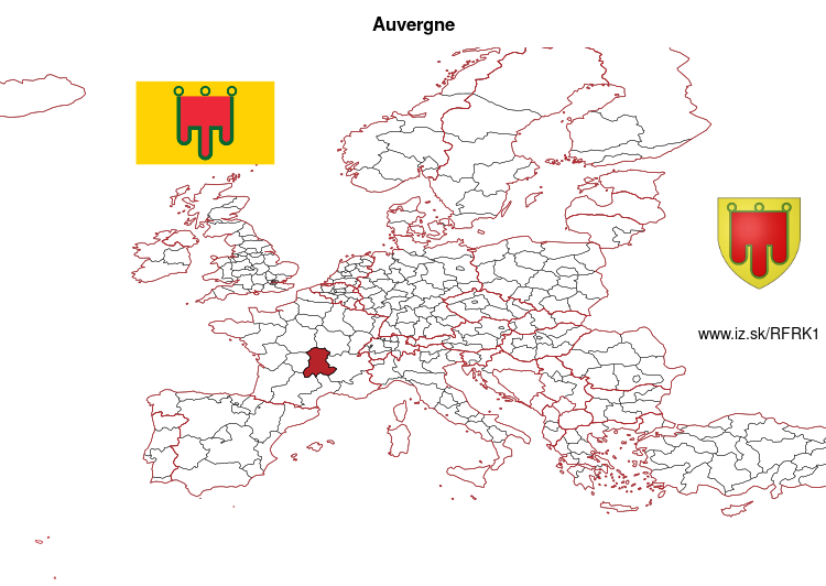 mapka Auvergne FRK1