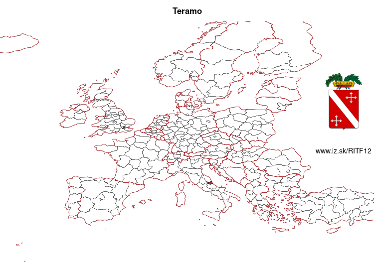 mapka Teramo ITF12