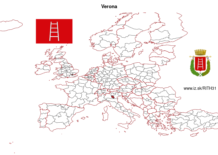 mapka Verona ITH31