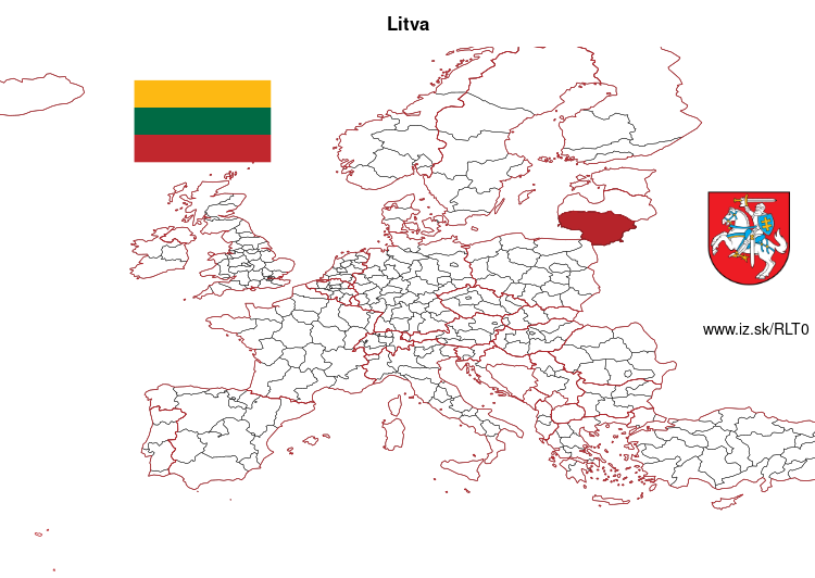 mapka Litva LT0