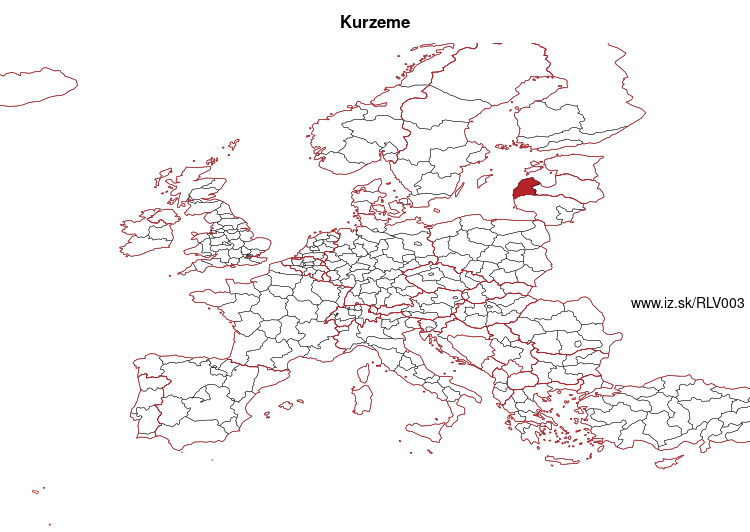 mapka Kurzeme LV003